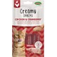 Bubimex - Creamy Snacks Chicken and Cheese - Licking Cream for Cats - Smooth, Smooth and Appetizing Texture - Stimulates Appe and Promotes Hydration - 4 x 15g Bubimex - Creamy Snacks Chicken and Cheese - Licking Cream for Cats - Smooth, Smooth and Appetizing Texture - Stimulates Appe and Promotes Hydration - 4 x 15g