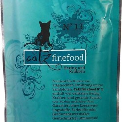 Catz finefood No.13 Hering & Krabben 85 g Catz finefood No.13 Hering & Krabben 85 g