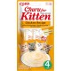 Churu Cat Snacks for Kittens Kittens - Healthy Treats for Young Cats Under 12 Months, Chicken (4 Pieces x 14 g) Churu Cat Snacks for Kittens Kittens - Healthy Treats for Young Cats Under 12 Months, Chicken (4 Pieces x 14 g)