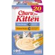 Churu Cat Snacks for Kittens Kittens - Healthy Treats for Young Cats Under 12 Months, Chicken (4 Pieces x 14 g) Churu Cat Snacks for Kittens Kittens - Healthy Treats for Young Cats Under 12 Months, Chicken (4 Pieces x 14 g)