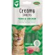 Creamy Snacks Tuna and Salmon - Lick Cream for Cats - Smooth, Creamy and Appetizing Texture - Stimulates Appe and Promotes Hydration - 4 x 15g Creamy Snacks Tuna and Salmon - Lick Cream for Cats - Smooth, Creamy and Appetizing Texture - Stimulates Appe and Promotes Hydration - 4 x 15g