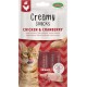 Creamy Snacks Tuna and Salmon - Lick Cream for Cats - Smooth, Creamy and Appetizing Texture - Stimulates Appe and Promotes Hydration - 4 x 15g Creamy Snacks Tuna and Salmon - Lick Cream for Cats - Smooth, Creamy and Appetizing Texture - Stimulates Appe and Promotes Hydration - 4 x 15g