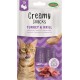 Creamy Snacks Tuna and Salmon - Lick Cream for Cats - Smooth, Creamy and Appetizing Texture - Stimulates Appe and Promotes Hydration - 4 x 15g Creamy Snacks Tuna and Salmon - Lick Cream for Cats - Smooth, Creamy and Appetizing Texture - Stimulates Appe and Promotes Hydration - 4 x 15g