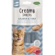 Creamy Snacks Tuna and Salmon - Lick Cream for Cats - Smooth, Creamy and Appetizing Texture - Stimulates Appe and Promotes Hydration - 4 x 15g Creamy Snacks Tuna and Salmon - Lick Cream for Cats - Smooth, Creamy and Appetizing Texture - Stimulates Appe and Promotes Hydration - 4 x 15g