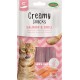 Creamy Snacks Tuna and Salmon - Lick Cream for Cats - Smooth, Creamy and Appetizing Texture - Stimulates Appe and Promotes Hydration - 4 x 15g Creamy Snacks Tuna and Salmon - Lick Cream for Cats - Smooth, Creamy and Appetizing Texture - Stimulates Appe and Promotes Hydration - 4 x 15g
