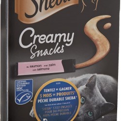 Creamy Snacks with Salmon 4 x 12g (Pack of 11) Creamy Snacks with Salmon 4 x 12g (Pack of 11)
