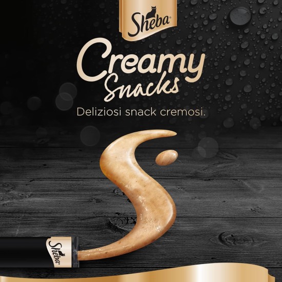 Creamy Snacks with Salmon 4 x 12g (Pack of 11) Creamy Snacks with Salmon 4 x 12g (Pack of 11)