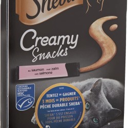 Creamy Snacks with Salmon 4 x 12g (Pack of 11) Creamy Snacks with Salmon 4 x 12g (Pack of 11)