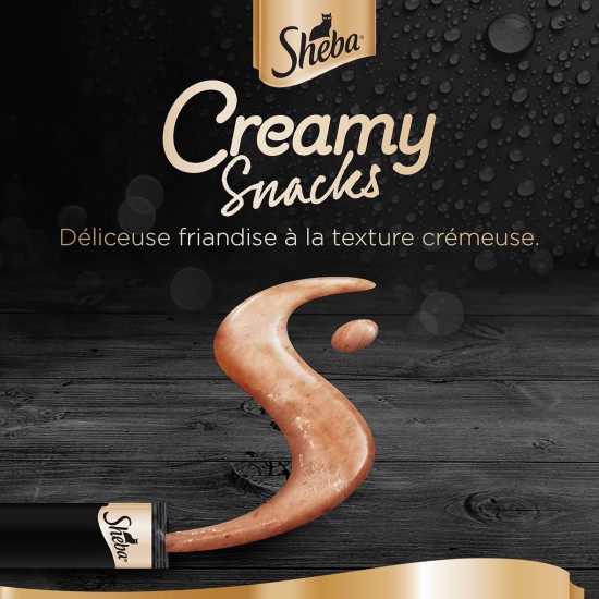 Creamy Snacks with Salmon 4 x 12g (Pack of 11) Creamy Snacks with Salmon 4 x 12g (Pack of 11)