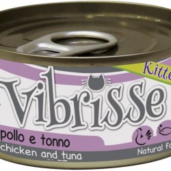 Croci Vibrisse cat food for kittens / cat puppies tuna and chicken, extra small pieces, (70 g) Croci Vibrisse cat food for kittens / cat puppies tuna and chicken, extra small pieces, (70 g)