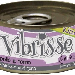 Croci Vibrisse cat food for kittens / cat puppies tuna and chicken, extra small pieces, (70 g) Croci Vibrisse cat food for kittens / cat puppies tuna and chicken, extra small pieces, (70 g)
