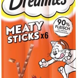 DREAMIES™ Meaty Sticks Cat Snacks Chicken 14 x 6 x 5 g DREAMIES™ Meaty Sticks Cat Snacks Chicken 14 x 6 x 5 g