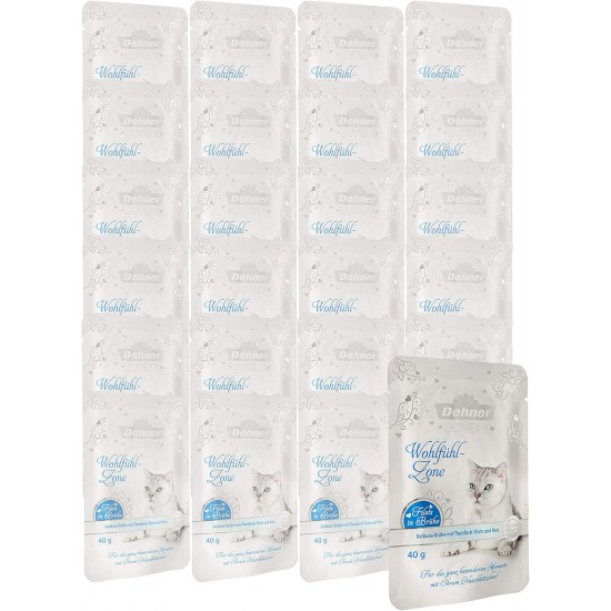 Dehner Premium Lovely Cat Treat Gluten Free Adult Cat Broth with Tuna in Bag 24 x 40g (960g) Dehner Premium Lovely Cat Treat Gluten Free Adult Cat Broth with Tuna in Bag 24 x 40g (960g)