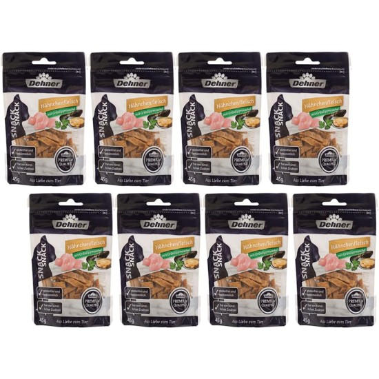 Dehner Premium cat snack 8 x 45 g (360 g) Dehner Premium cat snack 8 x 45 g (360 g)