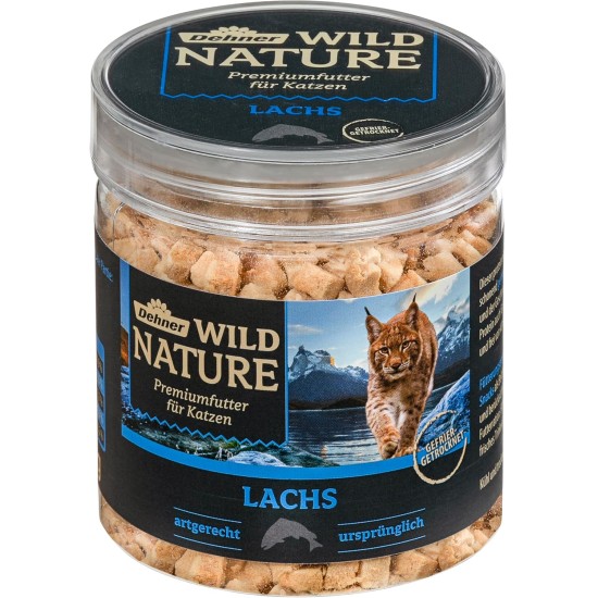 Dehner Wild Nature Premium Gluten Free / Sugar Free Cat Snack, Freeze Dried, Chicken, 6 x 20 g (120 g) Dehner Wild Nature Premium Gluten Free / Sugar Free Cat Snack, Freeze Dried, Chicken, 6 x 20 g (120 g)