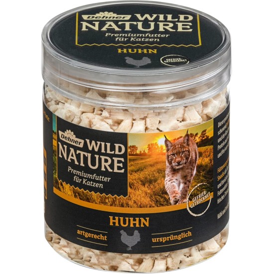 Dehner Wild Nature Premium Gluten Free / Sugar Free Cat Snack, Freeze Dried, Chicken, 6 x 20 g (120 g) Dehner Wild Nature Premium Gluten Free / Sugar Free Cat Snack, Freeze Dried, Chicken, 6 x 20 g (120 g)