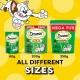 Dreamies Classic Cat Snacks with Salmon - Incredibly Crispy Bags with Delicate Filling - 2 x 350 g Dreamies Classic Cat Snacks with Salmon - Incredibly Crispy Bags with Delicate Filling - 2 x 350 g