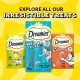 Dreamies Classic Cat Snacks with Salmon - Incredibly Crispy Bags with Delicate Filling - 2 x 350 g Dreamies Classic Cat Snacks with Salmon - Incredibly Crispy Bags with Delicate Filling - 2 x 350 g