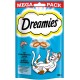 Dreamies Classic Cat Snacks with Salmon - Incredibly Crispy Bags with Delicate Filling - 2 x 350 g Dreamies Classic Cat Snacks with Salmon - Incredibly Crispy Bags with Delicate Filling - 2 x 350 g