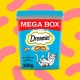 Dreamies Classic Cat Snacks with Salmon - Incredibly Crispy Bags with Delicate Filling - 2 x 350 g Dreamies Classic Cat Snacks with Salmon - Incredibly Crispy Bags with Delicate Filling - 2 x 350 g