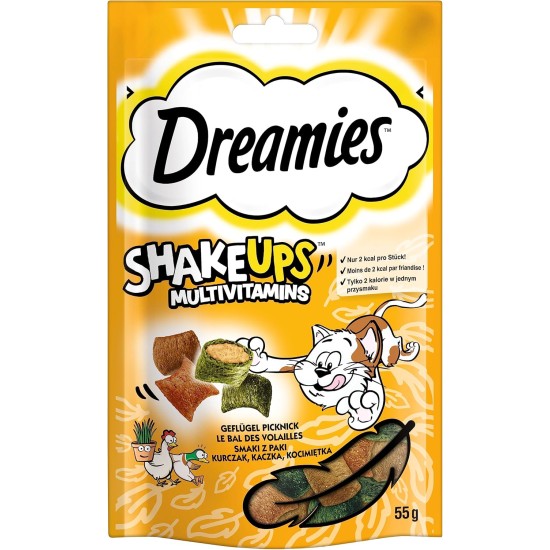 Dreamies mix with chicken & duck 6 x 60g Dreamies mix with chicken & duck 6 x 60g