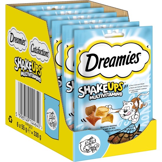 Dreamies mix with chicken & duck 6 x 60g Dreamies mix with chicken & duck 6 x 60g