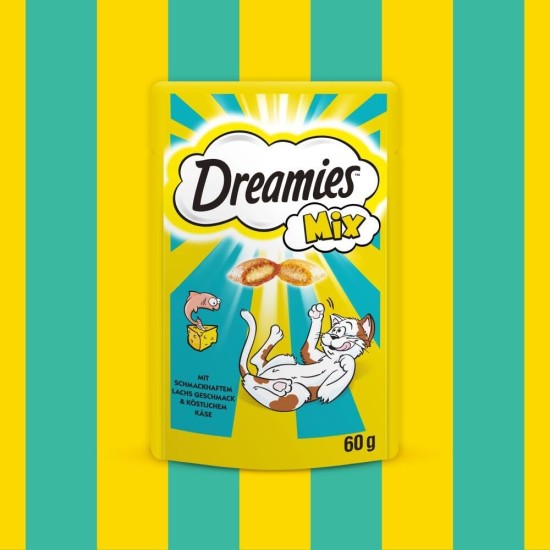 Dreamies mix with chicken & duck 6 x 60g Dreamies mix with chicken & duck 6 x 60g