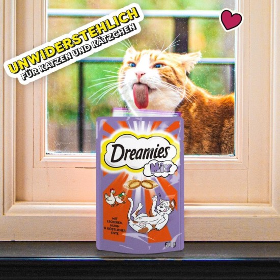 Dreamies mix with chicken & duck 6 x 60g Dreamies mix with chicken & duck 6 x 60g
