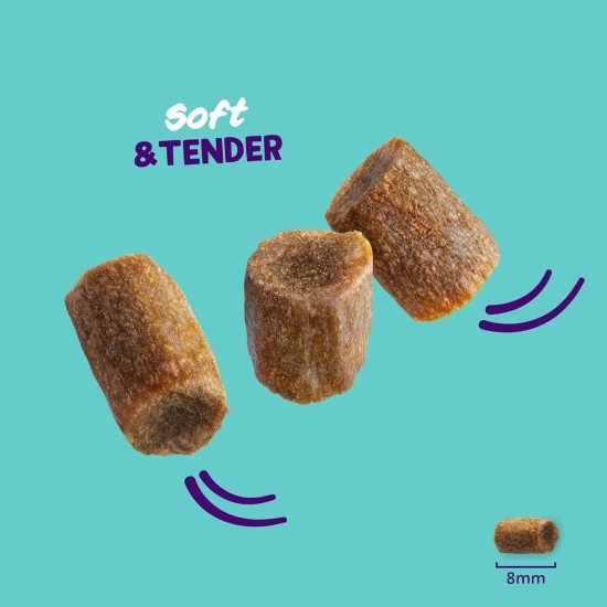 Edgard Cooper Natural Cat Snacks, Pillows with Salmon (1 x 60g Bag), Packed with Fresh Meat, Grain Free, Less Than 2 Kcal Per Snack, Natural Ingredients & No Added Sugar. Edgard Cooper Natural Cat Snacks, Pillows with Salmon (1 x 60g Bag), Packed with Fresh Meat, Grain Free, Less Than 2 Kcal Per Snack, Natural Ingredients & No Added Sugar.
