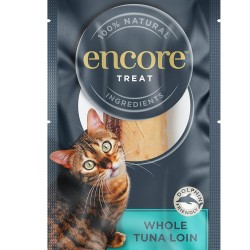 Encore Cat Food 100% Natural Wet Food Bag Treats Whole Tuna 30g (Pack of 12) Encore Cat Food 100% Natural Wet Food Bag Treats Whole Tuna 30g (Pack of 12)