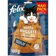 FELIX Tasty Nuggets Cat Snack with Chicken and Duck, Pack of 6 (6 x 180 g) FELIX Tasty Nuggets Cat Snack with Chicken and Duck, Pack of 6 (6 x 180 g)
