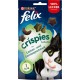 Felix Crispies cat treats with proteins, vitamins and Omega 6 fatty acids, pack of 8 (8 x 45 g), Beef and Chicken flavour Felix Crispies cat treats with proteins, vitamins and Omega 6 fatty acids, pack of 8 (8 x 45 g), Beef and Chicken flavour