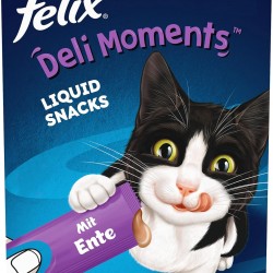 Felix Deli Moments Creamy Cat Snack with Duck, Pack of 44 (44 x 10 g) Felix Deli Moments Creamy Cat Snack with Duck, Pack of 44 (44 x 10 g)