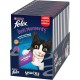 Felix Deli Moments Liquid Snacks for Adults Cats with Chicken 44 Packs of 10g Felix Deli Moments Liquid Snacks for Adults Cats with Chicken 44 Packs of 10g