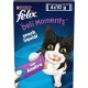Felix Deli Moments Liquid Snacks for Adults Cats with Chicken 44 Packs of 10g Felix Deli Moments Liquid Snacks for Adults Cats with Chicken 44 Packs of 10g