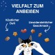 Felix Knabber Mix Original and Strandspaß (Beach Fun) Cat Snack with Various Varieties, Mixtray 2 x (8 x 60 g) Felix Knabber Mix Original and Strandspaß (Beach Fun) Cat Snack with Various Varieties, Mixtray 2 x (8 x 60 g)