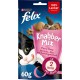 Felix Knabber Mix Original and Strandspaß (Beach Fun) Cat Snack with Various Varieties, Mixtray 2 x (8 x 60 g) Felix Knabber Mix Original and Strandspaß (Beach Fun) Cat Snack with Various Varieties, Mixtray 2 x (8 x 60 g)