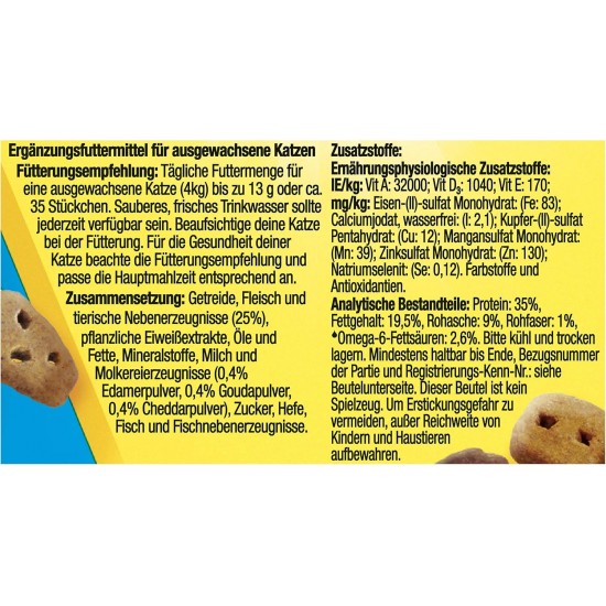 Felix Knabber Mix Original and Strandspaß (Beach Fun) Cat Snack with Various Varieties, Mixtray 2 x (8 x 60 g) Felix Knabber Mix Original and Strandspaß (Beach Fun) Cat Snack with Various Varieties, Mixtray 2 x (8 x 60 g)