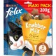 Felix Knabber Mix Original and Strandspaß (Beach Fun) Cat Snack with Various Varieties, Mixtray 2 x (8 x 60 g) Felix Knabber Mix Original and Strandspaß (Beach Fun) Cat Snack with Various Varieties, Mixtray 2 x (8 x 60 g)