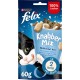 Felix Knabber Mix Original and Strandspaß (Beach Fun) Cat Snack with Various Varieties, Mixtray 2 x (8 x 60 g) Felix Knabber Mix Original and Strandspaß (Beach Fun) Cat Snack with Various Varieties, Mixtray 2 x (8 x 60 g)