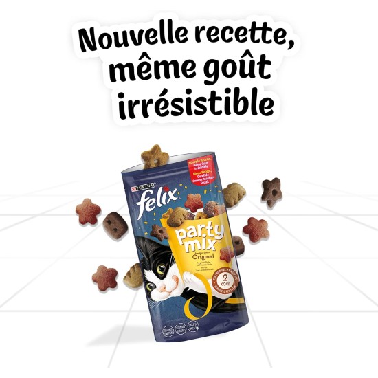 Felix Pack of 8 Party Mix (60 g Bags) Felix Pack of 8 Party Mix (60 g Bags)
