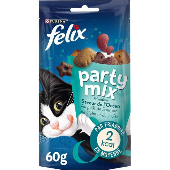 Felix Pack of 8 Party Mix (60 g Bags) Felix Pack of 8 Party Mix (60 g Bags)