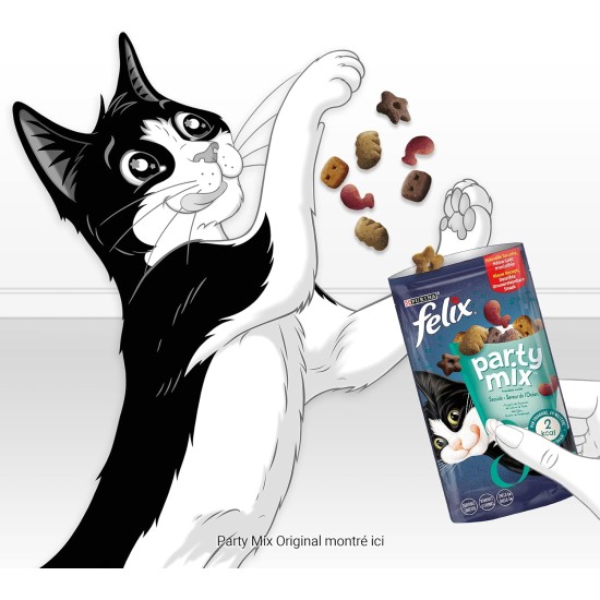 Felix Pack of 8 Party Mix (60 g Bags) Felix Pack of 8 Party Mix (60 g Bags)