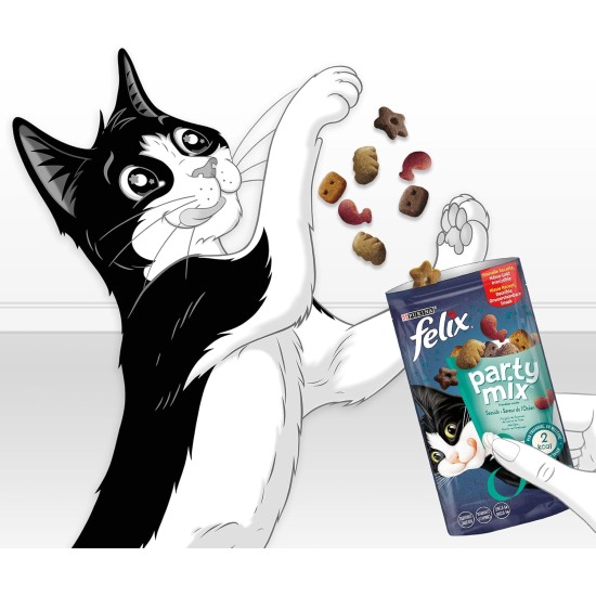 Felix Pack of 8 Party Mix (60 g Bags) Felix Pack of 8 Party Mix (60 g Bags)