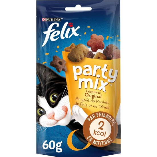 Felix Pack of 8 Party Mix (60 g Bags) Felix Pack of 8 Party Mix (60 g Bags)