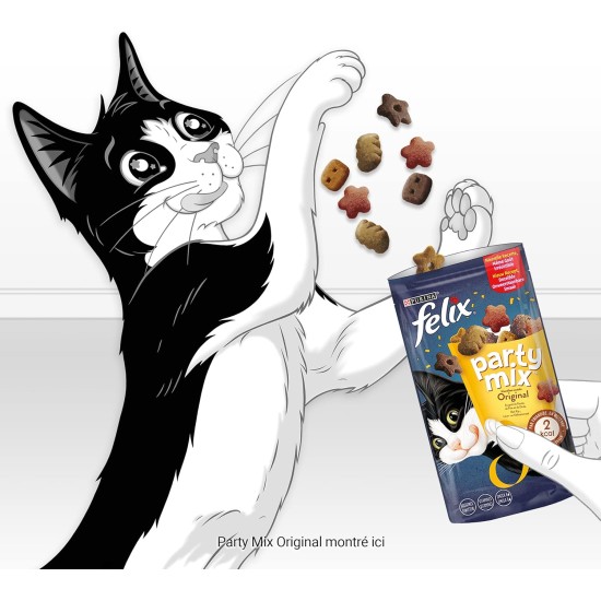 Felix Pack of 8 Party Mix (60 g Bags) Felix Pack of 8 Party Mix (60 g Bags)