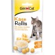 GimCat Cheese Rollis - Grain-Free and Vitamin-Rich Cat Snack with Real Hard Cheese - 1 Bag (1 x 425 g) GimCat Cheese Rollis - Grain-Free and Vitamin-Rich Cat Snack with Real Hard Cheese - 1 Bag (1 x 425 g)