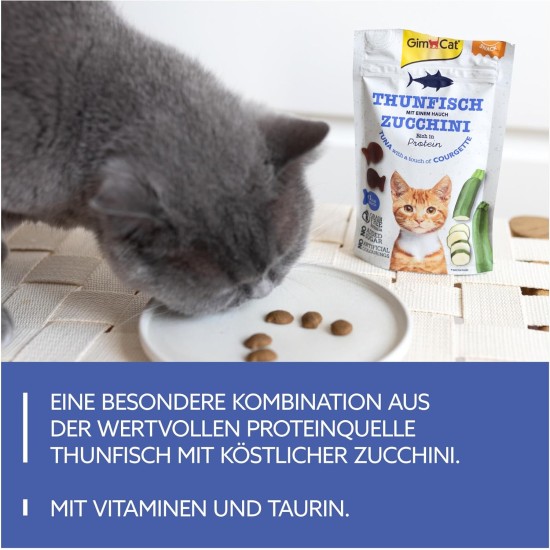 GimCat Crunchy Snacks Duck with Catnip - Crunchy and Protein Rich Cat Treats - 1 Bag (1 x 50 g) GimCat Crunchy Snacks Duck with Catnip - Crunchy and Protein Rich Cat Treats - 1 Bag (1 x 50 g)