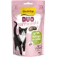GimCat Duo Soft Snacks with Beef with Cheese - Visible Combination of Two Delicious Flavours - 1 Bag (1 x 50 g) GimCat Duo Soft Snacks with Beef with Cheese - Visible Combination of Two Delicious Flavours - 1 Bag (1 x 50 g)
