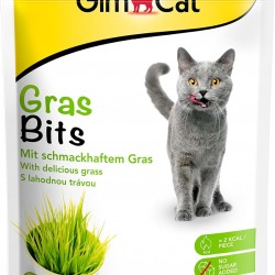 GimCat Gras Bits - Grain-Free and Vitamin-Rich Cat Snack with Real Grass - 1 Bag (1 x 425 g) GimCat Gras Bits - Grain-Free and Vitamin-Rich Cat Snack with Real Grass - 1 Bag (1 x 425 g)